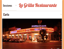 Tablet Screenshot of lagrillarestaurante.blogspot.com