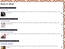 Tablet Screenshot of keepingmeinmind.blogspot.com