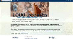 Desktop Screenshot of 1000breaths.blogspot.com