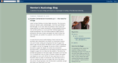 Desktop Screenshot of newtonsmusicology.blogspot.com
