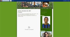 Desktop Screenshot of jogafeio.blogspot.com