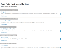 Tablet Screenshot of jogafeio.blogspot.com