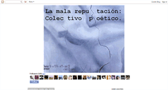 Desktop Screenshot of lamalareputacioncolectivo.blogspot.com