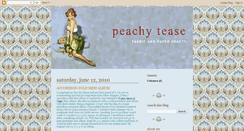 Desktop Screenshot of peachytease.blogspot.com