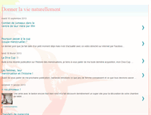 Tablet Screenshot of donnerlavienaturellement.blogspot.com