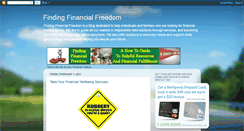 Desktop Screenshot of findfinacialfreedom.blogspot.com