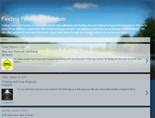 Tablet Screenshot of findfinacialfreedom.blogspot.com