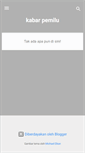 Mobile Screenshot of kabar-pemilu.blogspot.com