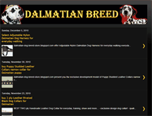 Tablet Screenshot of dalmatian-dog-breed-store.blogspot.com