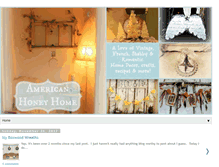 Tablet Screenshot of americanhoneyhome.blogspot.com