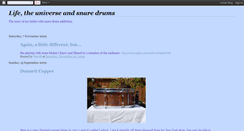 Desktop Screenshot of lifetheuniverseandsnaredrums.blogspot.com