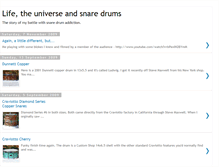 Tablet Screenshot of lifetheuniverseandsnaredrums.blogspot.com