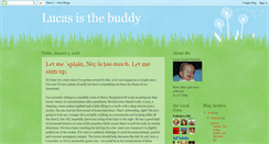 Desktop Screenshot of buddylucas.blogspot.com