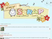 Tablet Screenshot of ewe-scrap.blogspot.com