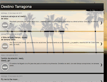 Tablet Screenshot of destinotarragona.blogspot.com