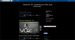 Desktop Screenshot of comunicacionesqueeducan.blogspot.com