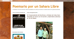 Desktop Screenshot of poemariosaharalibre.blogspot.com