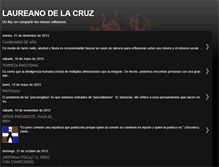 Tablet Screenshot of laureanodelacruz.blogspot.com