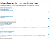 Tablet Screenshot of beasiswaterbaru.blogspot.com