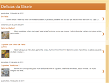 Tablet Screenshot of deliciasdagisele.blogspot.com