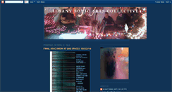 Desktop Screenshot of albanysonicarts.blogspot.com