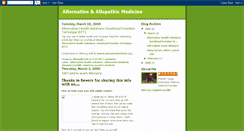 Desktop Screenshot of alternativeholistichealth.blogspot.com