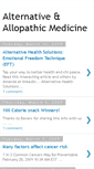 Mobile Screenshot of alternativeholistichealth.blogspot.com