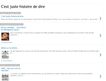 Tablet Screenshot of cestjustehistoirededire.blogspot.com