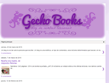 Tablet Screenshot of geckobooks.blogspot.com