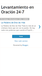 Mobile Screenshot of oracion24-7.blogspot.com