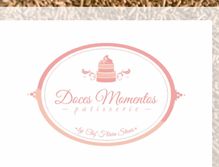 Tablet Screenshot of docesmomentospatisserie.blogspot.com