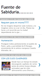 Mobile Screenshot of fuentedesabiduria.blogspot.com