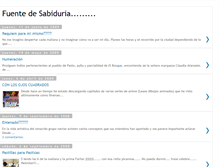 Tablet Screenshot of fuentedesabiduria.blogspot.com