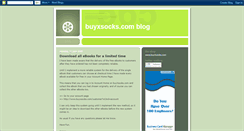 Desktop Screenshot of buyxsocks.blogspot.com