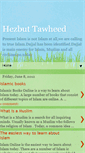Mobile Screenshot of hezbuttawheed.blogspot.com
