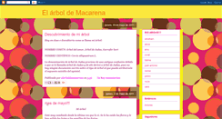 Desktop Screenshot of elarboldemacarena.blogspot.com