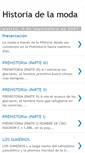 Mobile Screenshot of historiadelamoda.blogspot.com