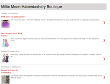 Tablet Screenshot of milliemoonshop.blogspot.com