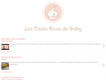 Tablet Screenshot of cosasricasdegaby.blogspot.com