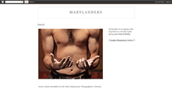 Desktop Screenshot of marylanders.blogspot.com