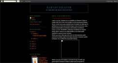 Desktop Screenshot of anaid-nadaquehacer.blogspot.com