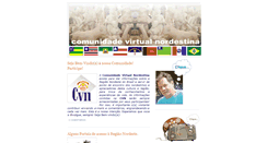 Desktop Screenshot of comunidadevirtualnordestina.blogspot.com