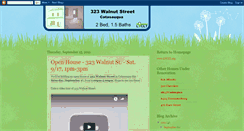 Desktop Screenshot of 323walnut.blogspot.com