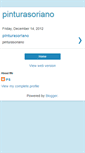 Mobile Screenshot of pinturasoriano.blogspot.com
