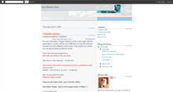 Desktop Screenshot of mydream-box.blogspot.com