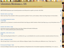 Tablet Screenshot of literaturamexicana.blogspot.com