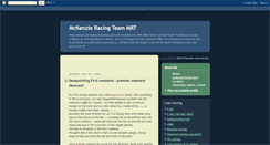 Desktop Screenshot of mckenzieracingteam.blogspot.com