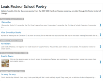 Tablet Screenshot of pasteurschoolpoetry.blogspot.com