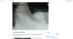 Desktop Screenshot of bromleypetsitter.blogspot.com