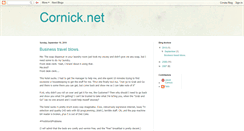 Desktop Screenshot of cornicknet.blogspot.com